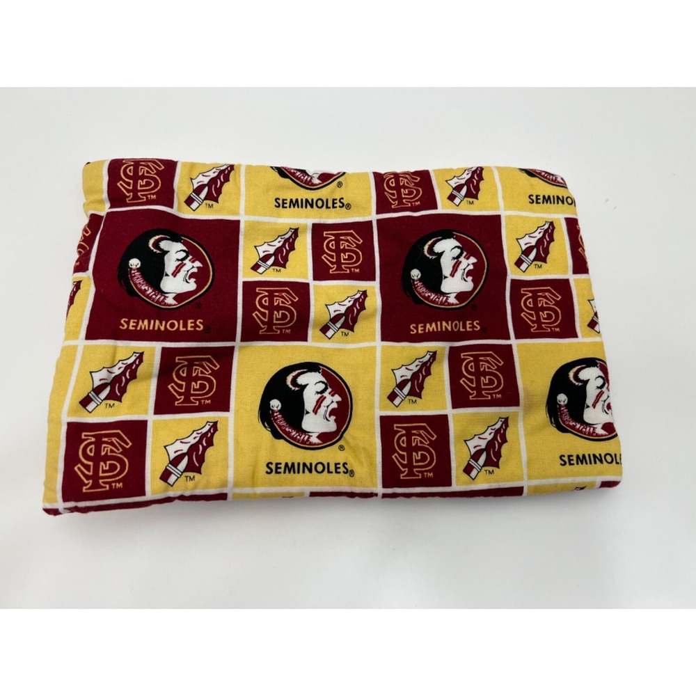 Seminoles Florida State FSU Spearhead Cloth Purse Pouch Pocket Handmade